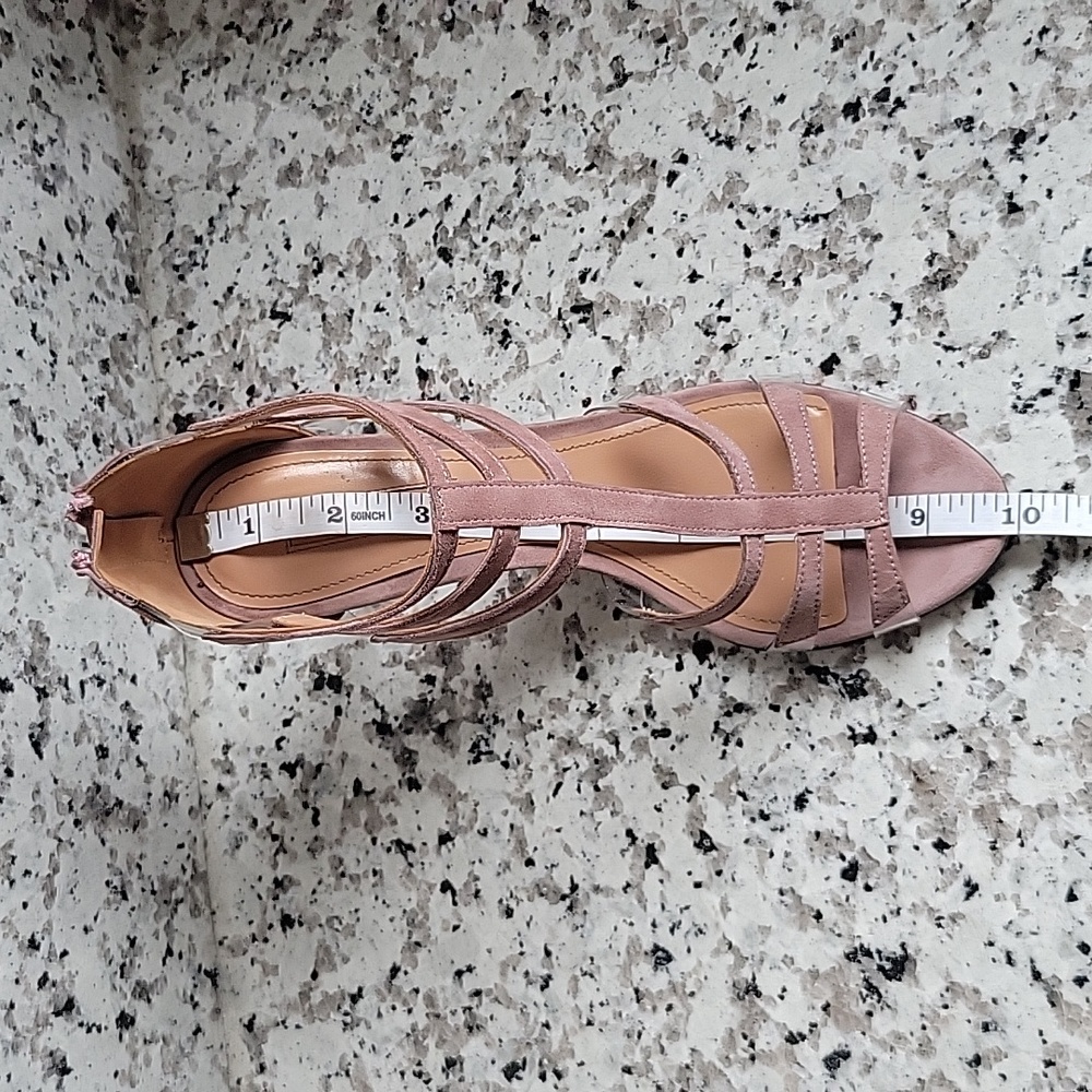 Samuelle Failli Lipstick Suede Cristina 90 heels - Picture 15 of 16